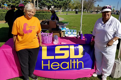 Dr. Denise Johnson and Sen. Diana Bajoie